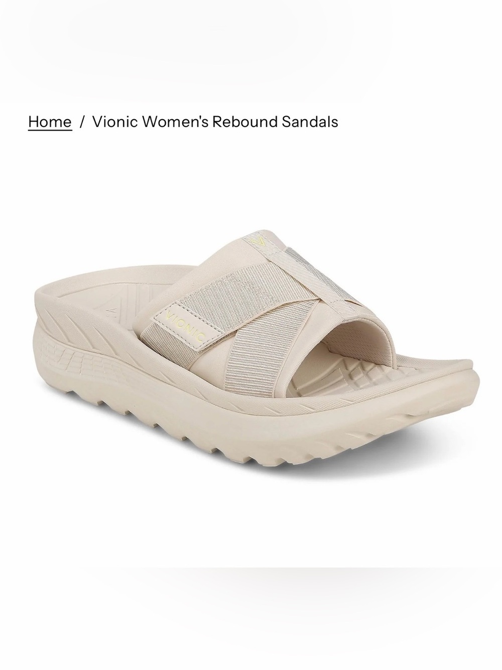 Vionic Unisex Rebound Slide Sandals
